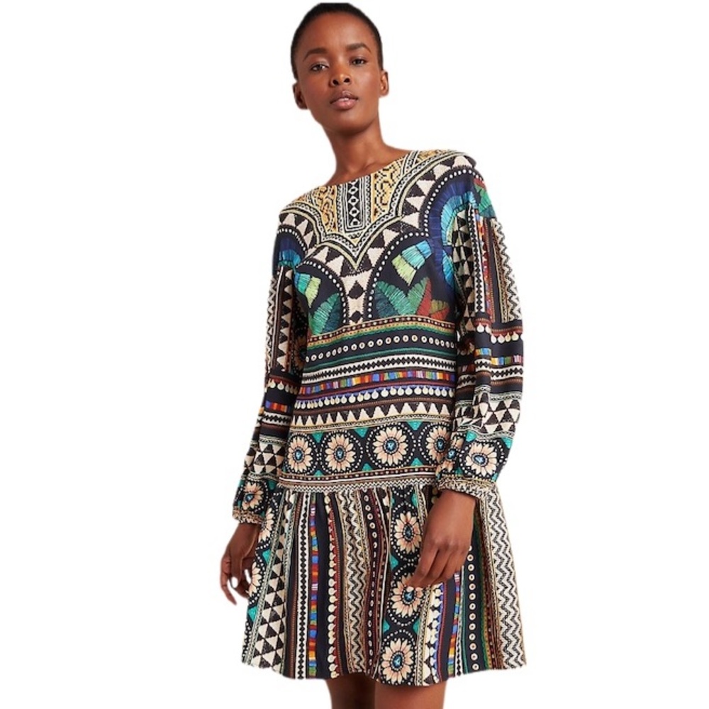 FARM Rio Multicolor Patterned Dress